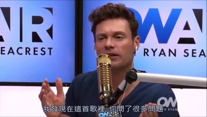 【字幕】Justin Bieber - On Air with Ryan Seacrest (Full) 2015.08