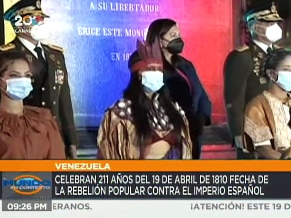 El Mundo en Contexto 19ABR2021 I Antorcha Libertaria inicia recorrido por el país rumbo al Bicentenario de Carabobo