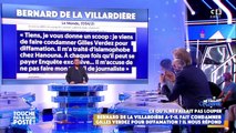 Gilles Verdez réagit à sa condamnation pour diffamation intentée par Bernard de La Villardière