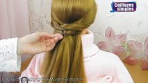 New Easy Bridal Hairstyle For Medium Hair | Wedding Hairstyles | Coiffure Facile Pour Soirée/Mariage