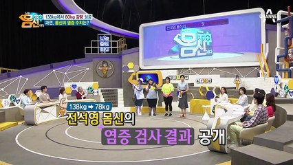 염증 제로! 혈액 건강 100점! 모범생 몸신의 염증 수치♬