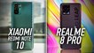 Test des Realme 8 Pro et Xiaomi Redmi Note 10