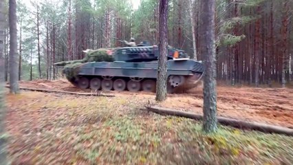 German and Dutch Armoured Units • Exercise Iron Wolf II
