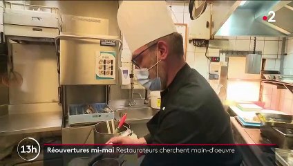 Réouverture mi-mai : les restaurateurs redoutent un manque de main-d'œuvre