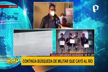 Militar desaparecido tras caer al río Vilcanota: familia pide traslado a zona para ayudar en búsqueda