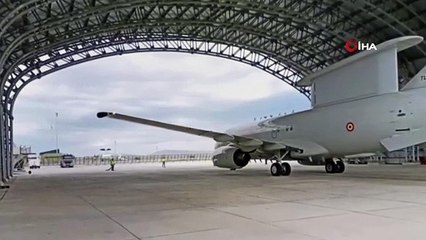 E-7T HİK uçağı, ilk defa bir NATO ülkesi hava sahasında görevi icra etti
