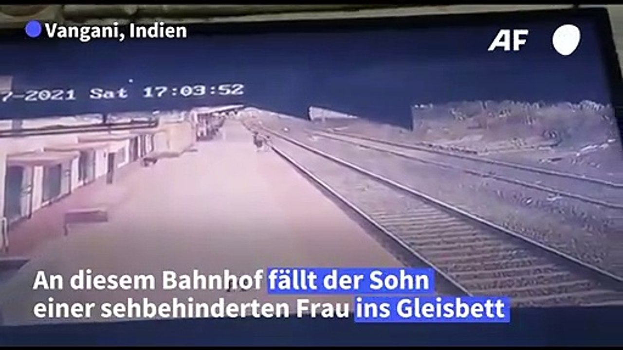 'Superheld' rettet Jungen vor heranrasendem Zug