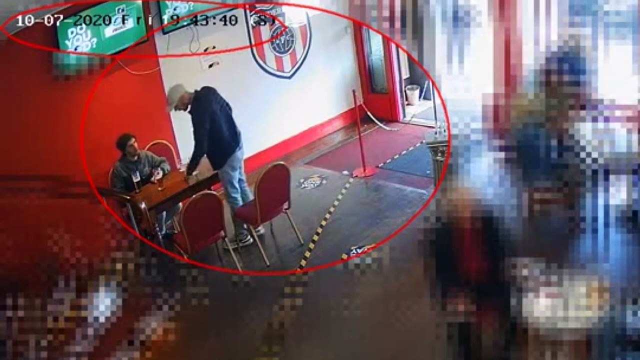 Fatal one-punch attack: CCTV shows victim with attacker