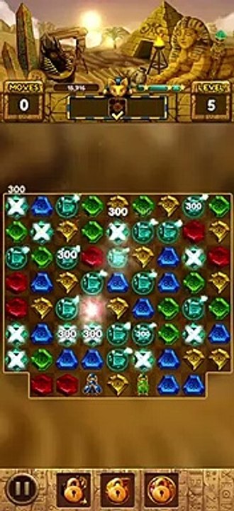 The magic treasures : Pharaoh's empire puzzle | All Levels Gameplay Walkthrough | Android | iOS