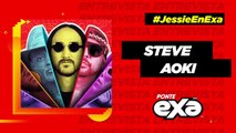 Steve Aoki en entrevista exclusiva para Jessie en Exa.