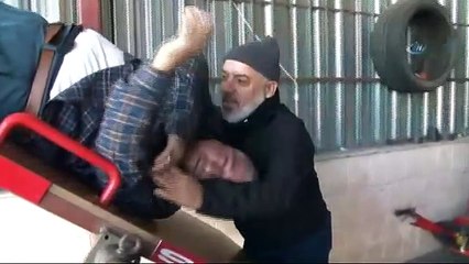 Rot balans ile bel fıtığı tedavisi yaptılar