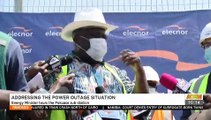 Addressing the Power Outage Situation: Energy Minister tours the Pokuase sub-station - Pampaso on Adom TV (20-4-21)