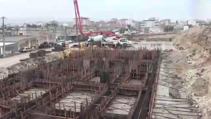 Demirci'de galericiler sitesi inşaatına başlandı