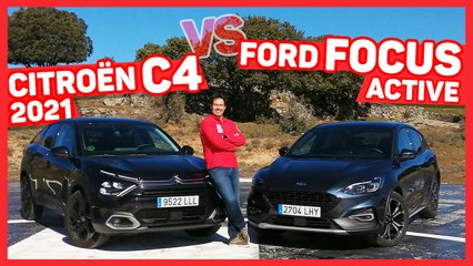 VÍDEO: Ford Focus Active vs Citroën C4 2021