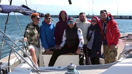 Seyahat kısıtlamasına rağmen sezonun ilk Rus turistleri Sinop’a geldi