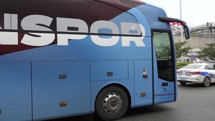SPOR Trabzonspor, İstanbul'a gitti