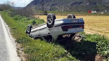 Korona virüs test sonucunu öğrenmeye giden aile kaza yaptı: 3 yaralı