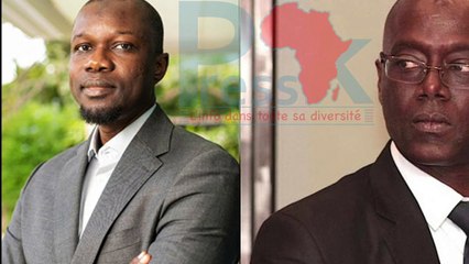Thierno Alassane et Ousmane Sonko, deux opposants opposés