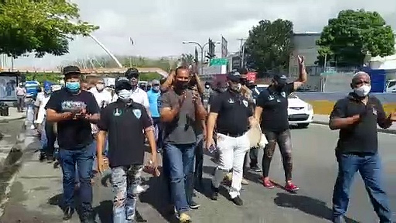 Demandas y reclamos son llevadas al Palacio Nacional