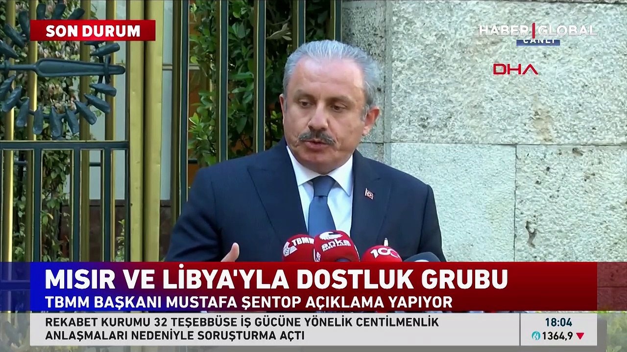 TBMM Başkanı Şentop: Mısır ve Libya ile Dostluk Grubu kurulması önemli