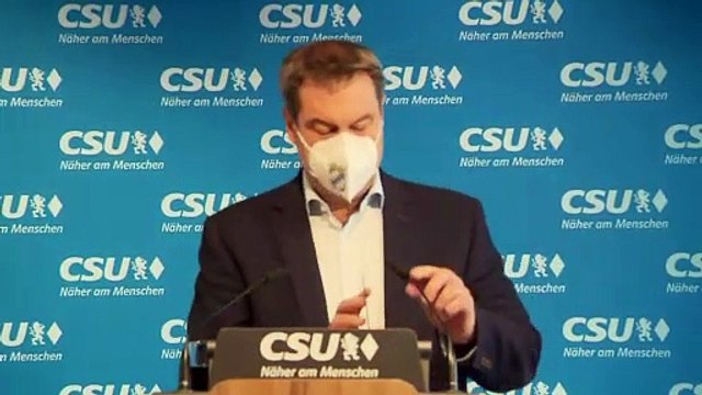 Söder se retira de la carrera y Laschet será el candidato de la coalición CSU/CDU a la cancillería