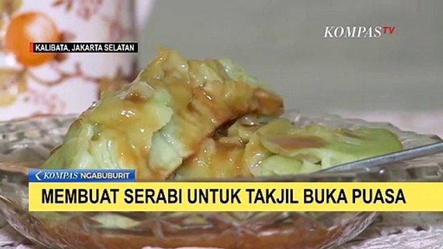 Membuat Serabi untuk Takjil Buka Puasa
