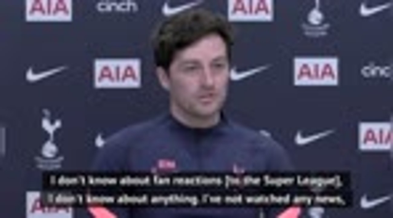 Super League questions for Mason interrupted by Spurs press officer