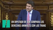 Ángel López (Vox) compara los derechos de animales con la ley del aborto y los derechos trans