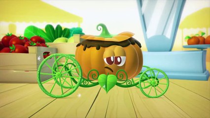 Learn Fruits And Vegetables For Kids : The Pumpkin