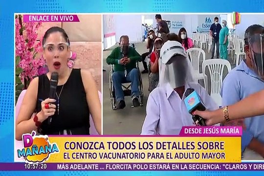 Conoce cómo avanza la vacunación de adultos mayores en Jesús María