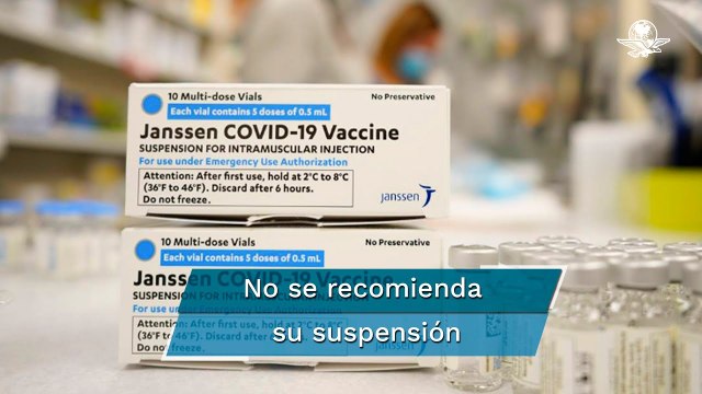 EMA encuentra “posible vínculo” de vacuna de Johnson con coágulos, pero avala su uso