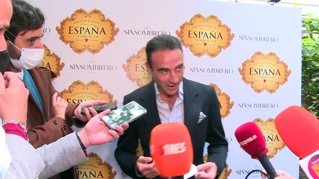 Enrique Ponce esquiva una pregunta sobre su divorcio con Paloma Cuevas