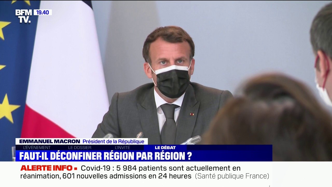 1 adulte sur 4 a reçu au moins une dose de vaccin: "On est sur la bonne voie", déclare Emmanuel Macron
