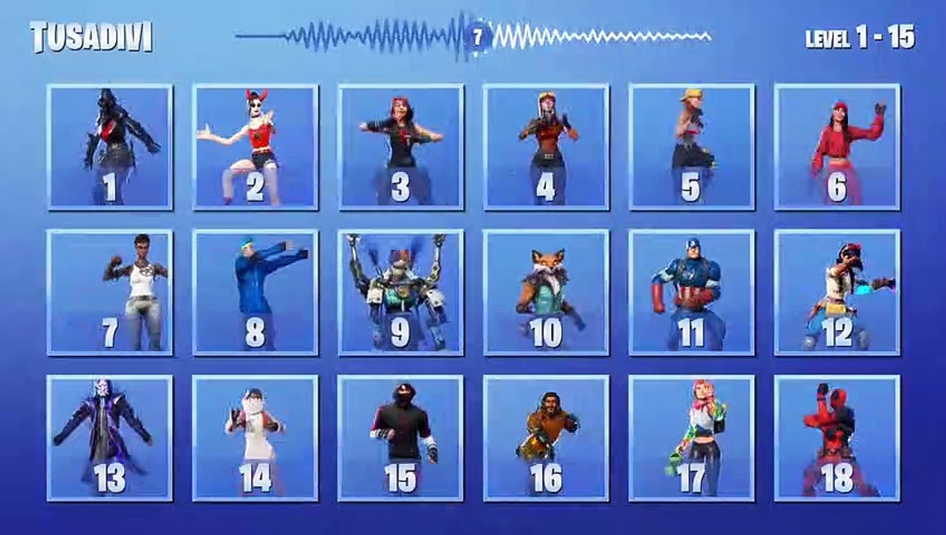 Guess The Fortnite Dance By The Music - Extreme Mode - Part #3 | Tusadivi -  video Dailymotion