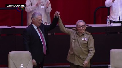 Miguel Diaz-Canel assures continuity as he replaces Castro as head of Communist Party