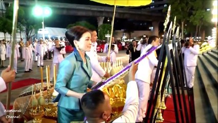 ในหลวง ราชินี ทรงถวายราชสักการะพระบรมราชานุสรณ์พระบาทสมเด็จพระมงกุฎเกล้าเจ้าอยู่หัววันคล้ายวันสวรรคต