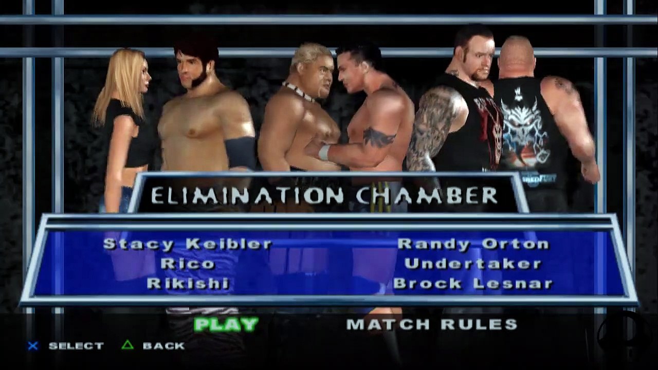 HCTP Stacy Keibler(ovr 100) vs Rico vs Rikishi vs Randy Orton vs Undertaker vs Brock Lesnar