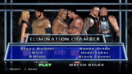 HCTP Stacy Keibler(ovr 100) vs Rico vs Rikishi vs Randy Orton vs Undertaker vs Brock Lesnar