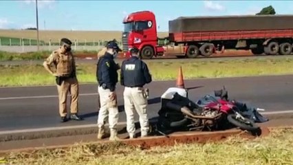 Motociclista morre após sofrer acidente na rodovia BR-467