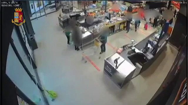 Torino - Rapine a supermercati del quartiere Barriera Milano 3 arresti (20.04.21)