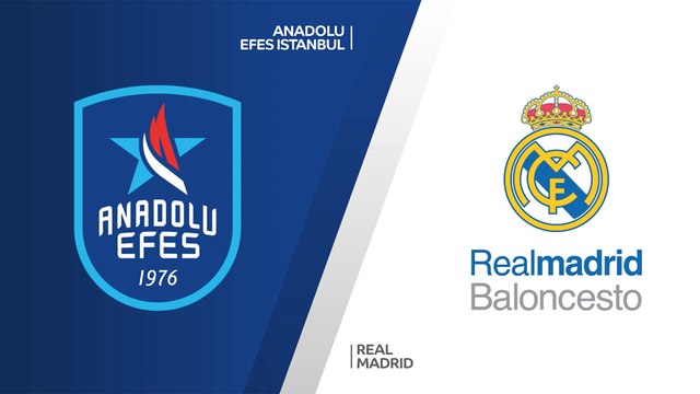 Anadolu Efes Istanbul - Real Madrid Highlights |Turkish Airlines EuroLeague, PO Game 1