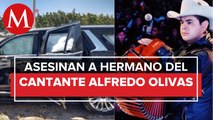 El sábado en Zapopan fueron asesinados familiares del cantante Alfredo Olivas