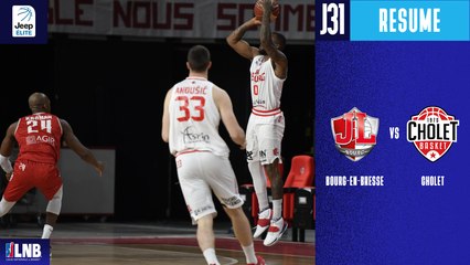 Bourg-En-Bresse vs. Cholet (93-61) - Résumé - 2020/21