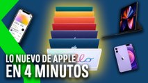 NUEVOS IMAC, IPAD PRO, AIRTAG Y APPLE TV! Resumen del APPLE SPRING RELOADED en 4 MINUTOS