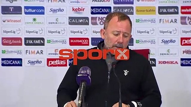 Sergen Yalçın: Maçın en iyisi Fırat Aydınus