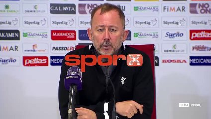 Sergen Yalçın: "Şampiyonluğun en büyük adayıyız"