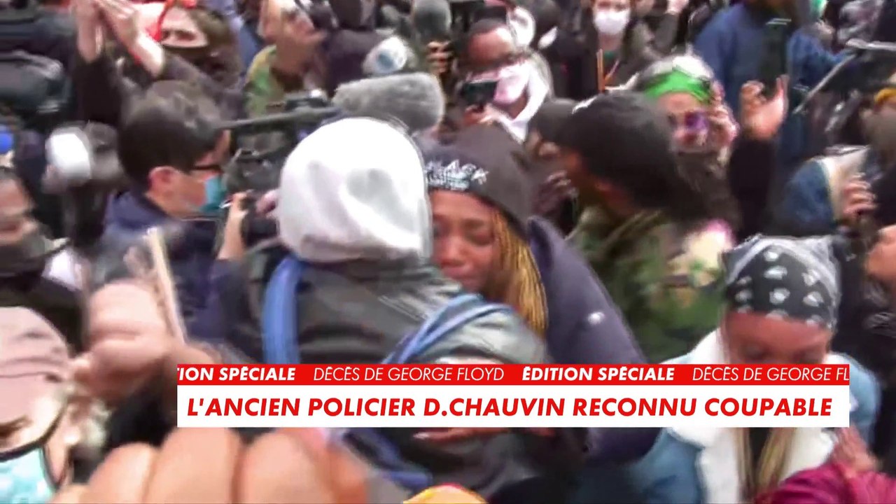 Derek Chauvin reconnu coupable du meurtre de George Floyd : explosion de joie devant le tribunal de Minneapolis