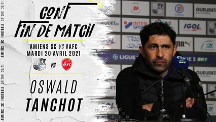 Conférence d'après match ASC - VAFC : Oswald Tanchot
