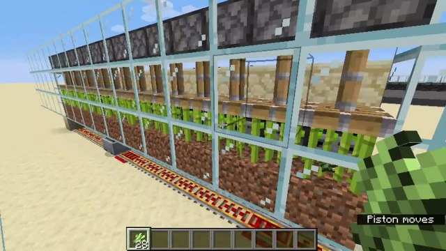 Highly Efficient Sugar Cane Farm | Updated Redstone | Minecraft Java 1.16.5