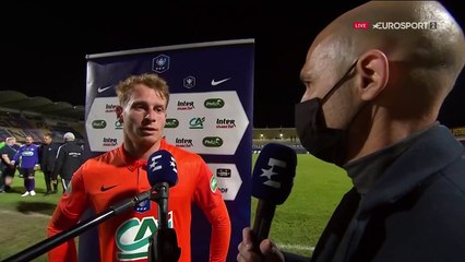 "Un sauvetage qui vaut but" : l'énorme tacle de Cozza pour assurer la qualif de Montpellier